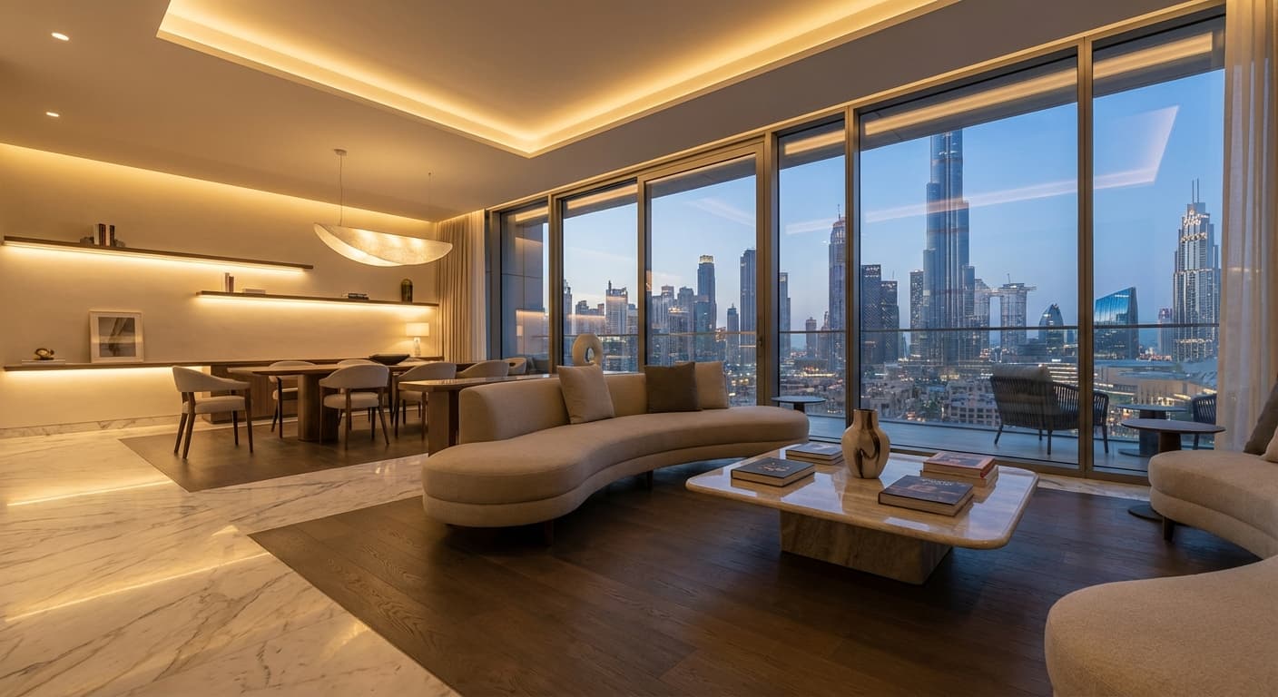 Luxury apartment interior