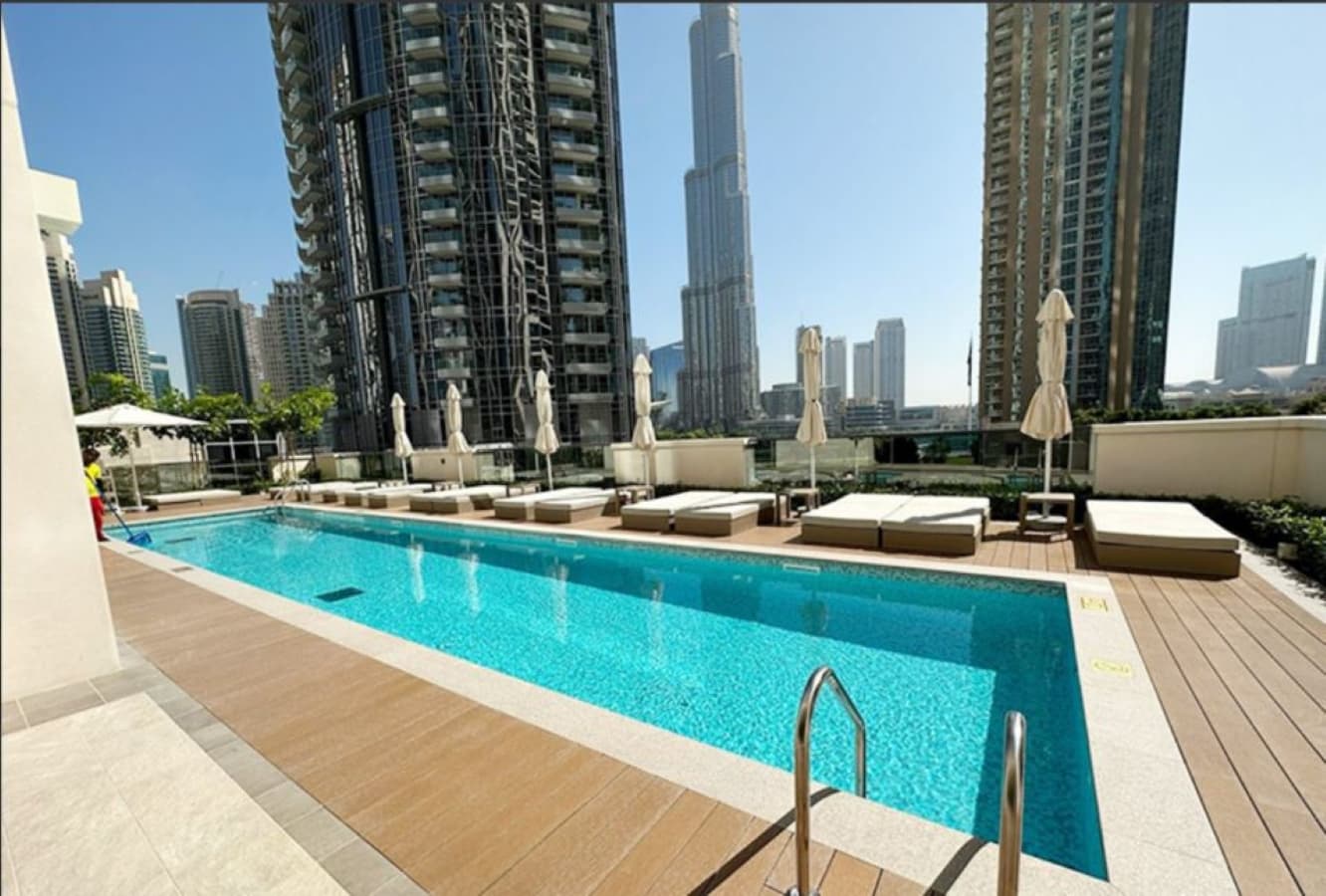 Appartement 2 Chambres Luxe | Vue Complète Burj Khalifa | Étage Élevé | Meublé - 11