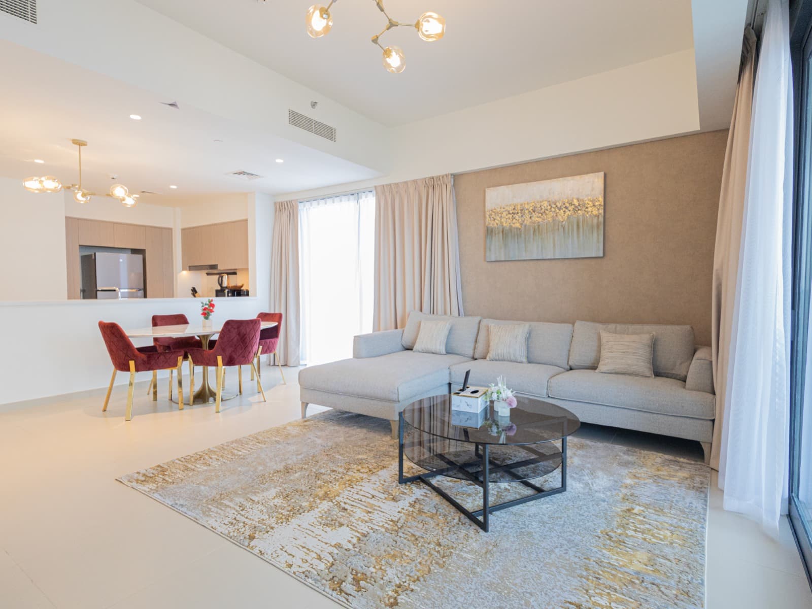 Appartement 3 Chambres Luxe | Vue Complète Burj Khalifa | Étage Élevé | Meublé - 4